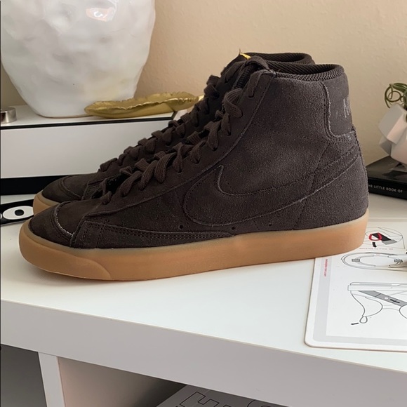 NWT Nike blazer mid brown - Picture 4 of 9